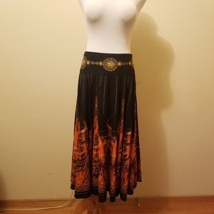 Midi Bohemian Skirt